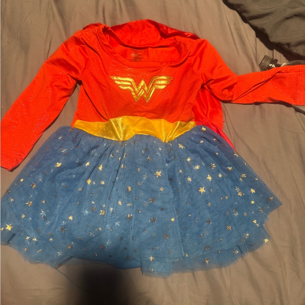 Kids Superhero Costume - Red, Blue, and Gold